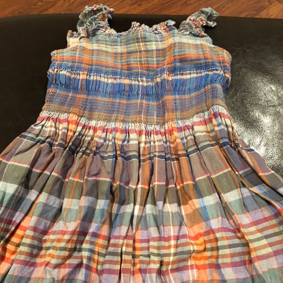 Beautiful RL Charming Rainbow Plaid Smocked Dress size 5 - Picture 2 of 4